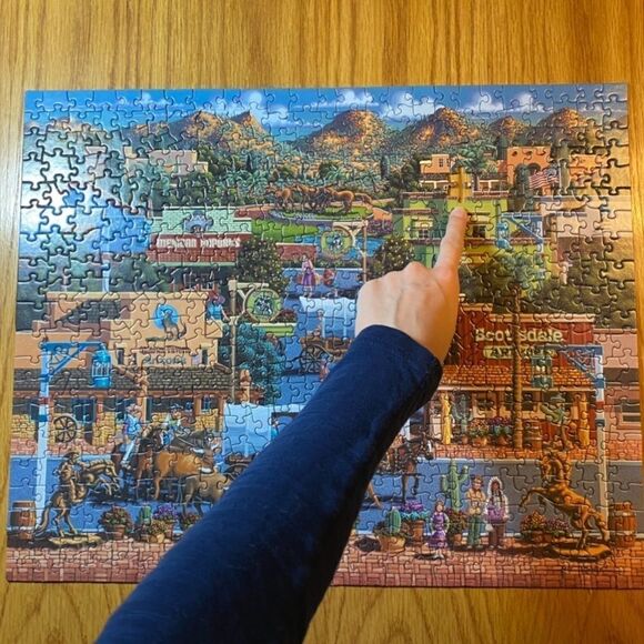 500 Piece Dowdle Puzzles Scottsdale Arizona - Picture 4 of 6